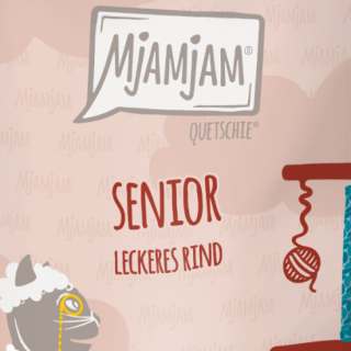 MJAMJAM SENIOR CARNE DE RES 200gr