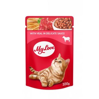 MYLOVE TERNERA EN SALSA 100gr