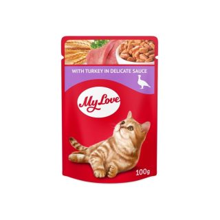 MYLOVE PAVO EN SALSA 100gr