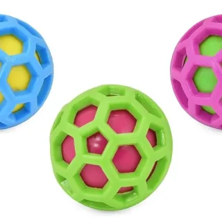 NAYECO PELOTA DE DOBLE CAPA  CON SONIDO