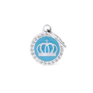 MYFAMILY PLACA LIGHT BLUE CROWN