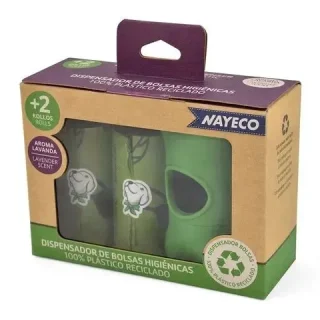 NAYECO DISPENSADOR DE BOLSAS HIGIÉNICAS DEGRADABLES