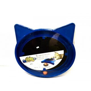 Juguete rascador cara gato.