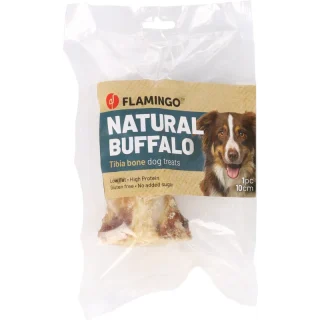 FLAMINGO HUESO DE TIBIA DE BUFALO 10cm