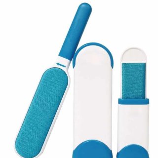 Cepillos removedor de pelos y pelusas con base.