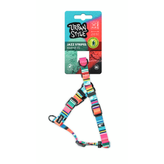 M-PETS ARNÉS JAZZ STRIPES HARNESS URBAN STYLE XS